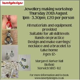 Jewellery Making with Laserly Designs